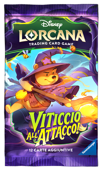 Disney Lorcana - Set 13 - Viticcio all'Attacco! (Busta 12 Carte) ITA