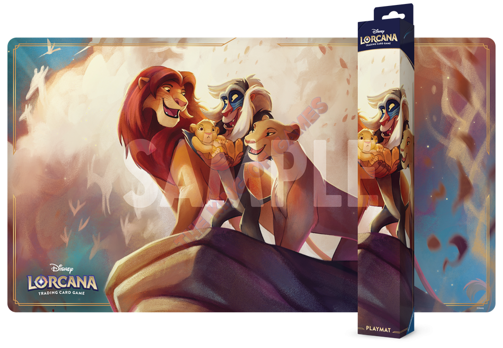 Disney Lorcana - Set 13 - Viticcio all'Attacco - Tappetino "Il Cerchio della Vita"