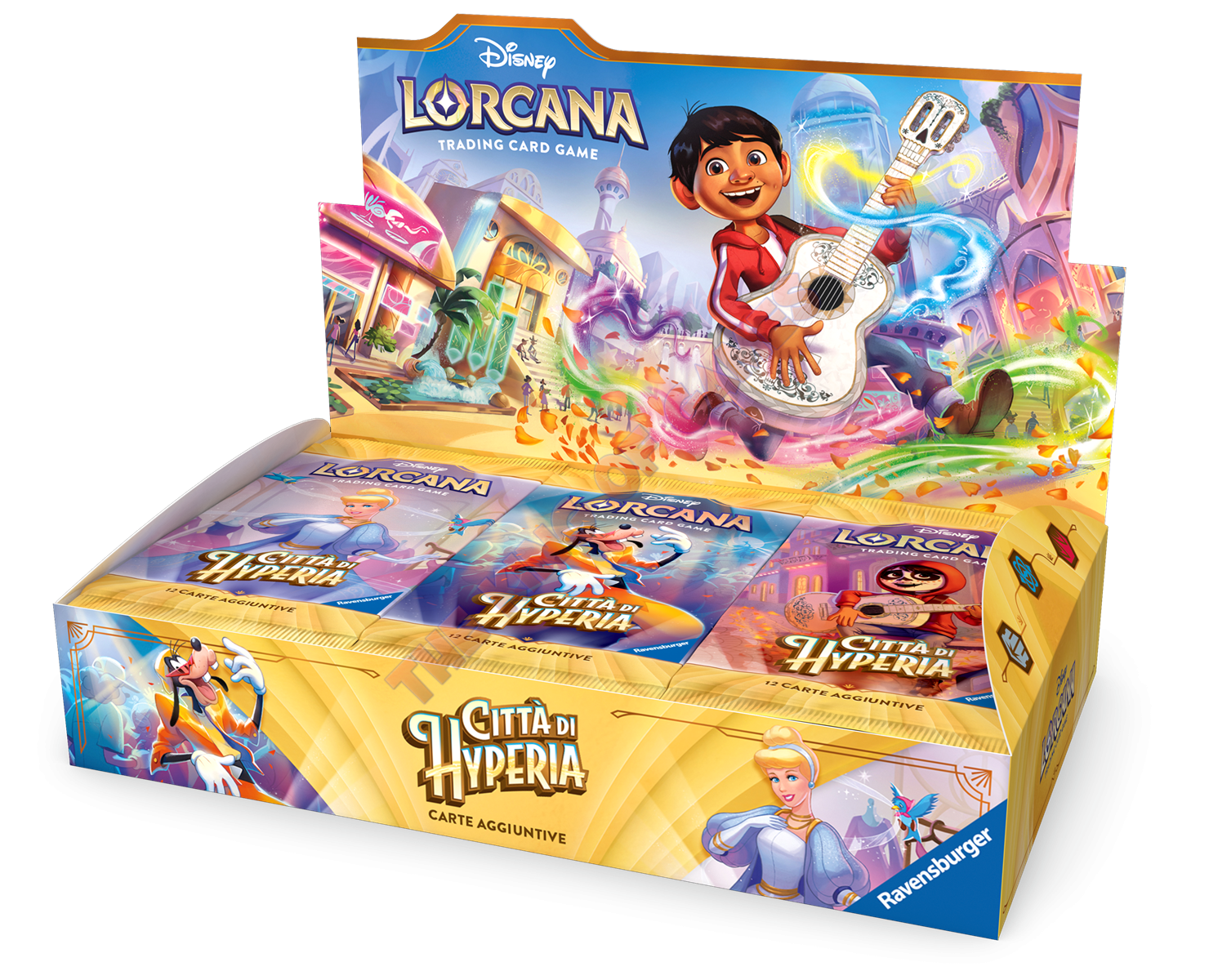 Disney Lorcana - Set 14 - Città di Hyperia (Box 24 Buste) ITA