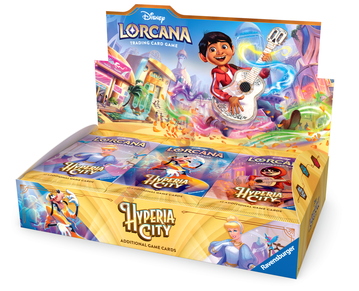 Disney Lorcana - Set 14 - Città di Hyperia (Box 24 Buste) ENG
