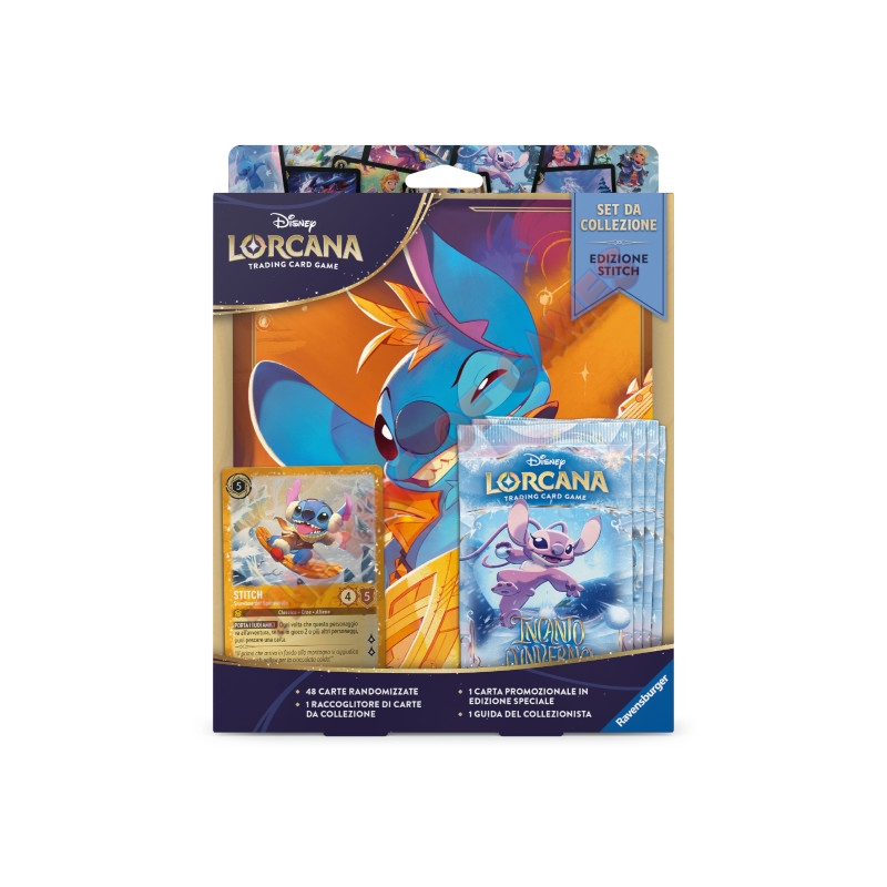 Disney Lorcana Cieli Scintillanti Starter Deck Smeraldo e Acciaio