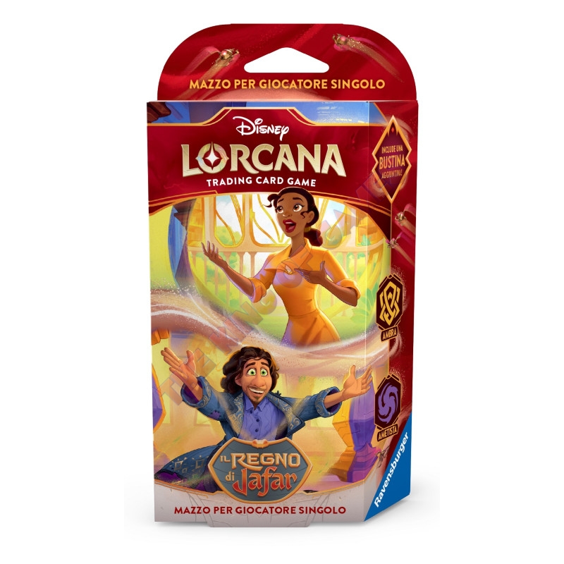 Disney Lorcana Il Regno di Jafar Starter Deck Ambra e Ametista