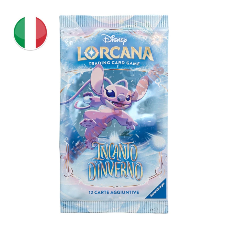 Disney Lorcana - Set 11 - Incanto d'Inverno (Busta 12 Carte) ITA