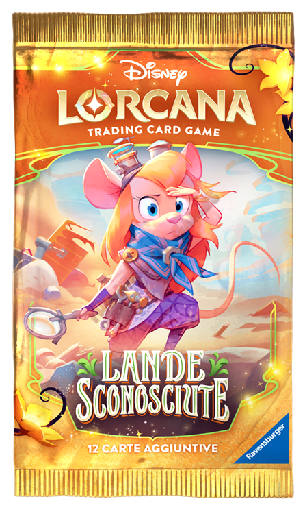 Disney Lorcana - Set 12 - Lande Sconosciute (Busta 12 Carte) ITA