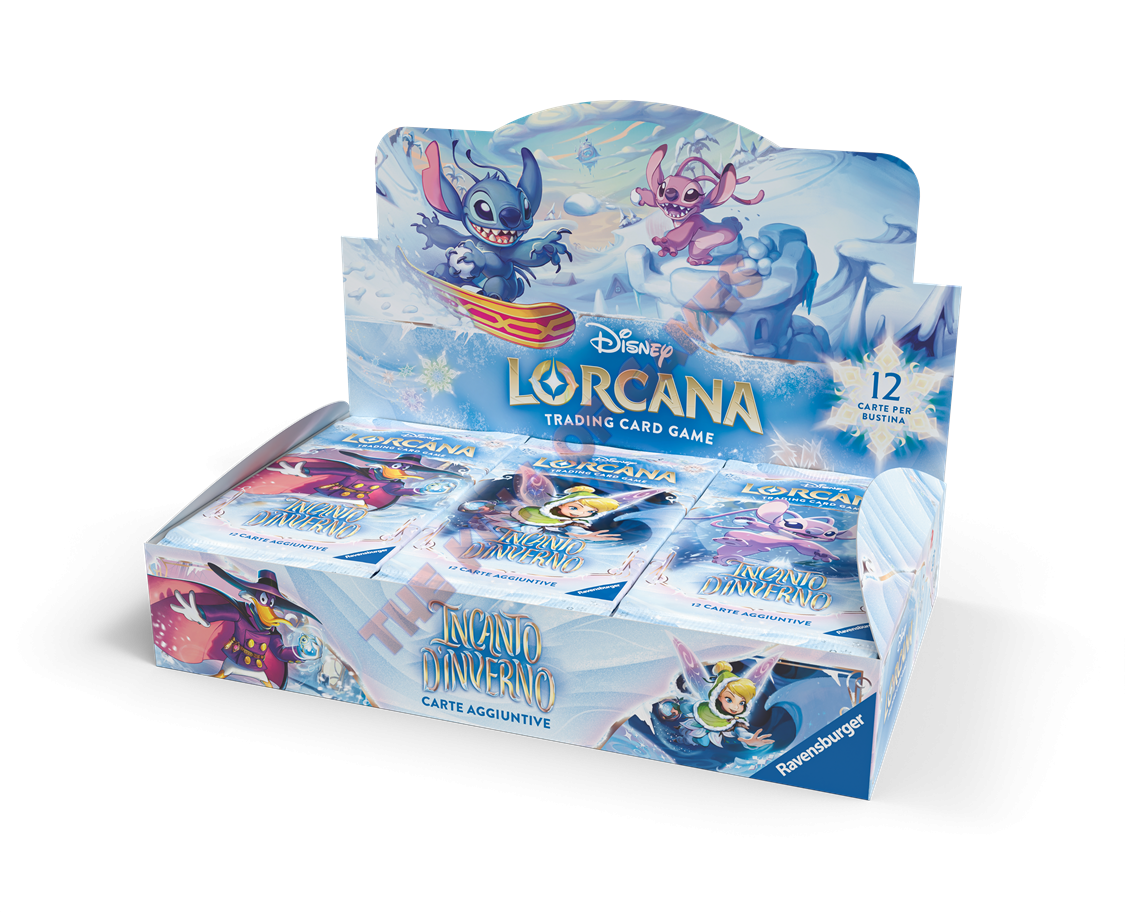 Disney Lorcana - Set 11 - Incanto d'Inverno (Box 24 Buste) ITA