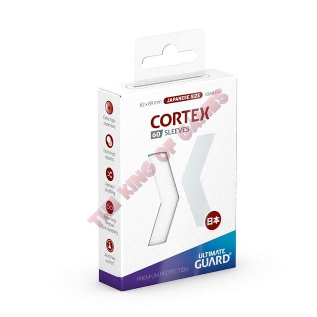 Ultimate Guard Cortex Sleeves Japanese Size White (60)