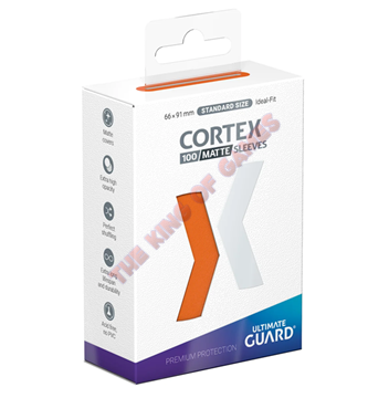 Ultimate Guard Cortex Sleeves Matte Standard Size (100) - Orange