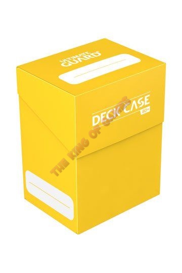 Ultimate Guard Deck Case 80+ Standard Size Yellow
