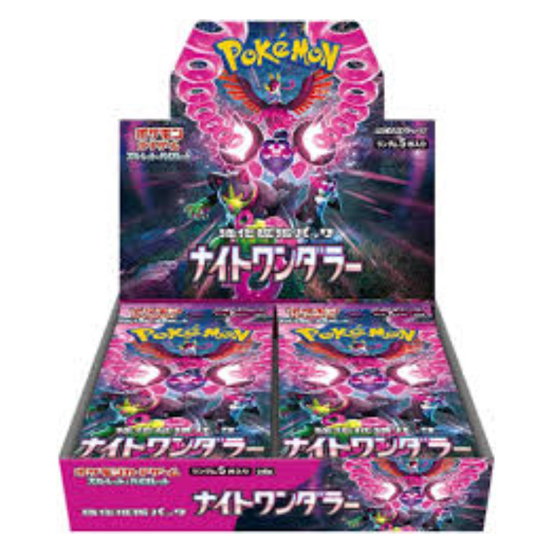 Pokémon sv6a Night Wanderer Box (Box 30 Buste) JPN