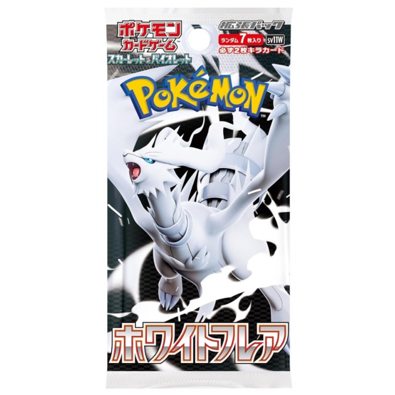 Pokémon sv11W White Flare Busta (Busta 7 Carte) JPN