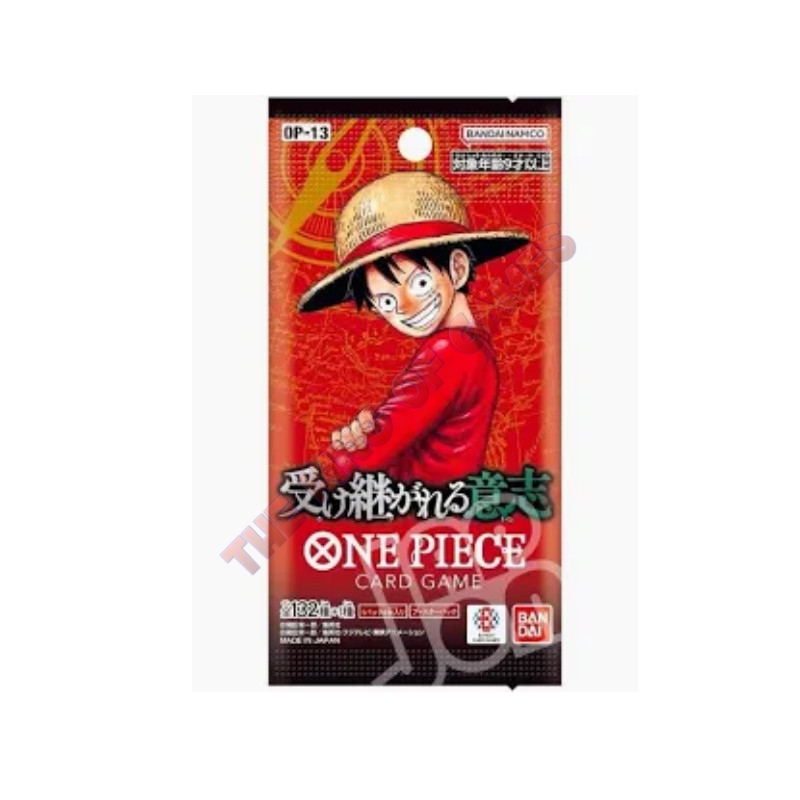 One Piece Card Game OP-13 - Carrying on his Will (Busta 6 Carte) JAP