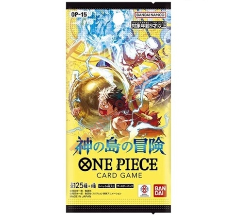 One Piece Card Game OP-15 - Adventure on Kami's Island (Busta 6 Carte) JAP
