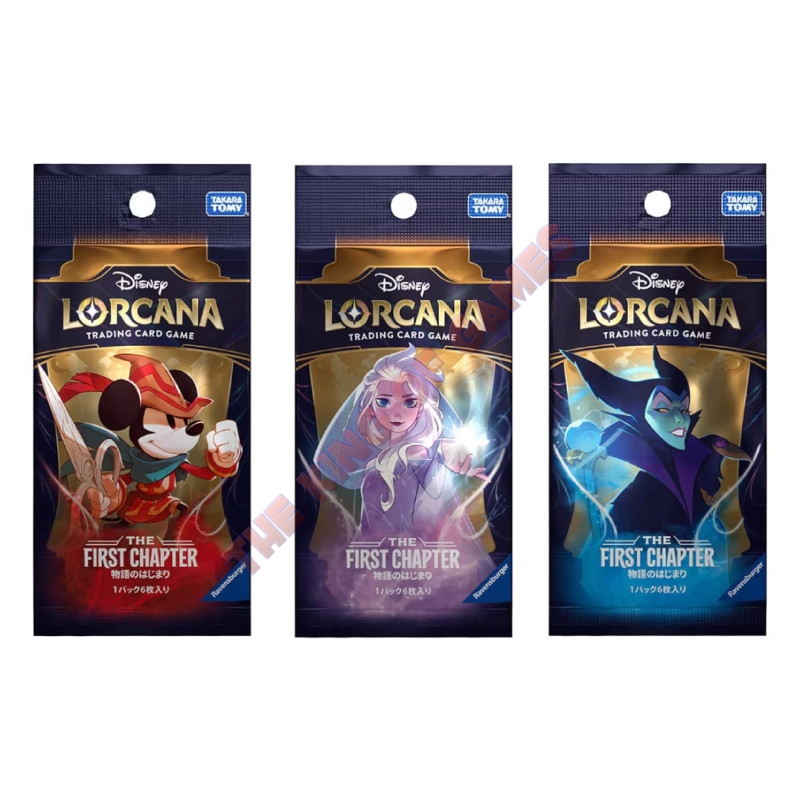 Disney Lorcana First Chapter (Busta 10 Carte) JAP