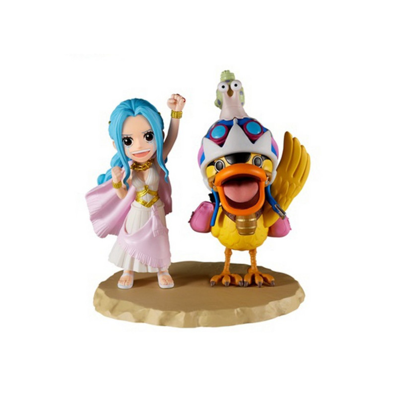 One Piece World Collectable Figure Log Stories Nefeltari Vivi & Karoo