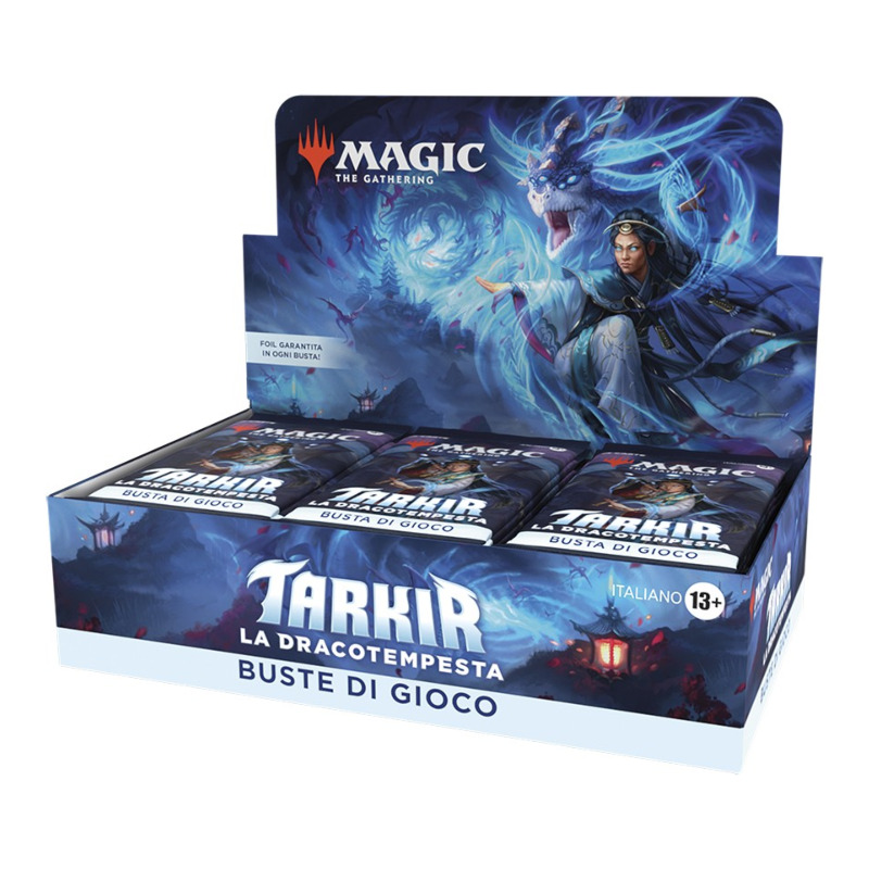Magic: The Gathering - Tarkir la Dracotempesta Play Booster Box (30 buste) ITA