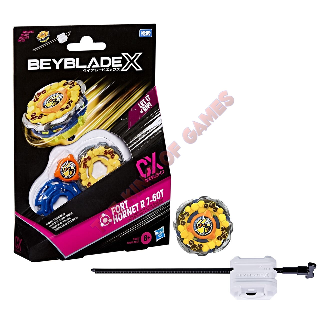 BEYBLADE-X - STARTER PACK - FORT HORNET R7-60T CX