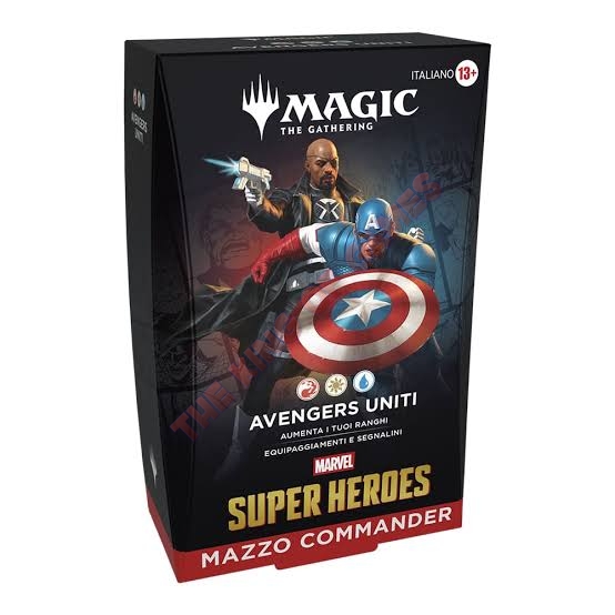 MTG Commander Deck Marvel Super Heroes Avengers Uniti ITA