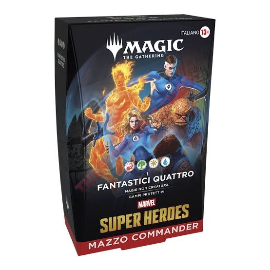 MTG Commander Deck Marvel Super Heroes I Fantastici Quattro ITA