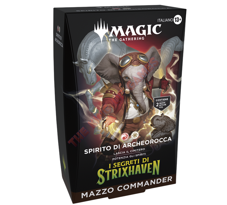 Magic: The Gathering - I Segreti di Strixhaven - Commander Deck Spirito di Archeorocca ITA