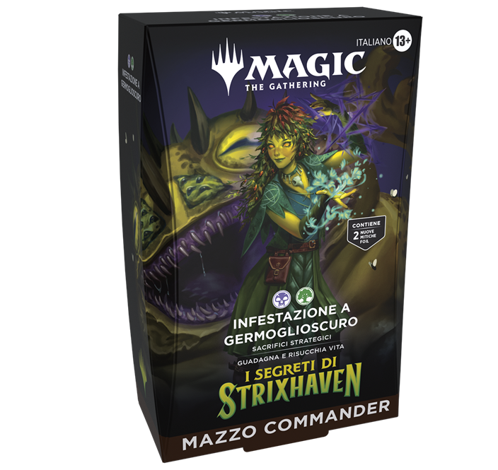 I Segreti di Strixhaven - Infestazione a Germoglioscuro Commander Deck ITA