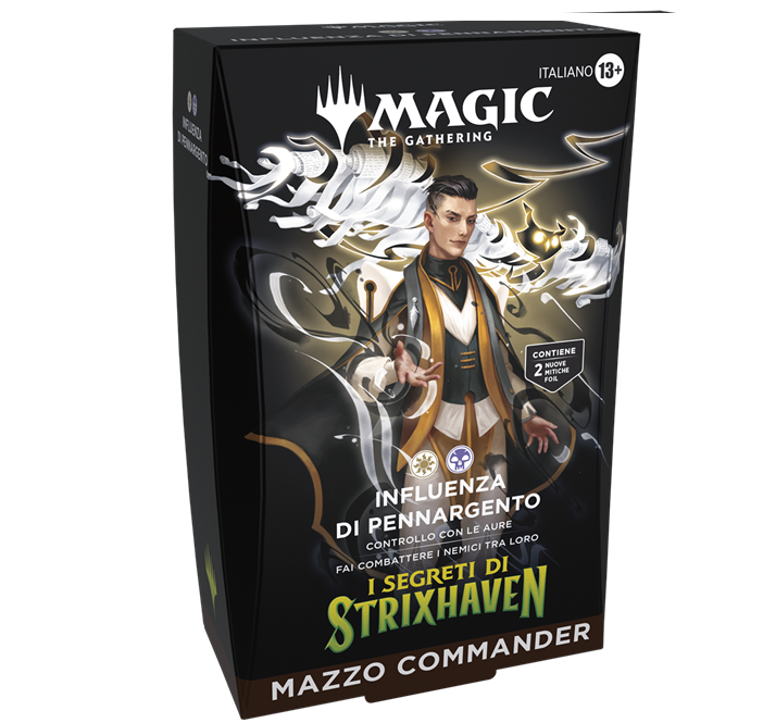 I Segreti di Strixhaven - Influenza di Pennargento Commander Deck ITA