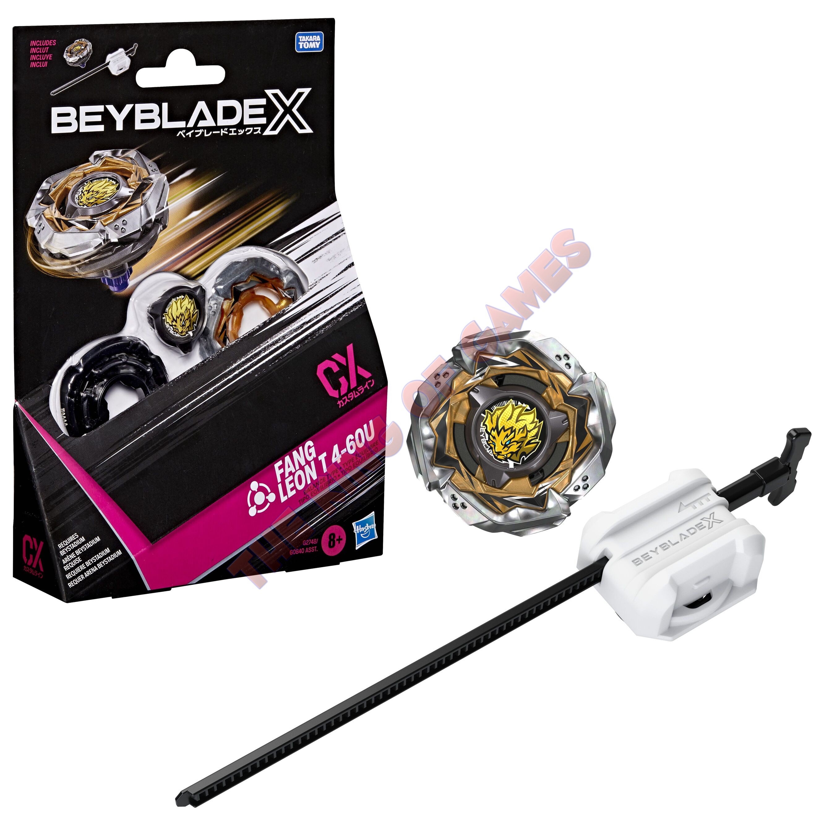 BEYBLADE-X - STARTER PACK - FANG LEON T 4-60U CX
