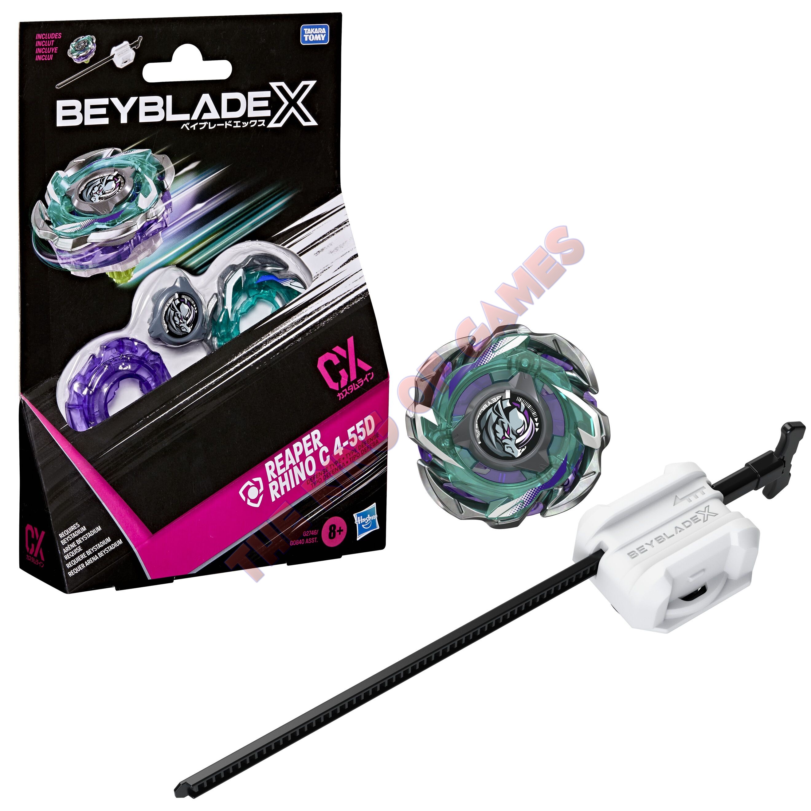 BEYBLADE-X - REAPER RHINO C4 - 55D
