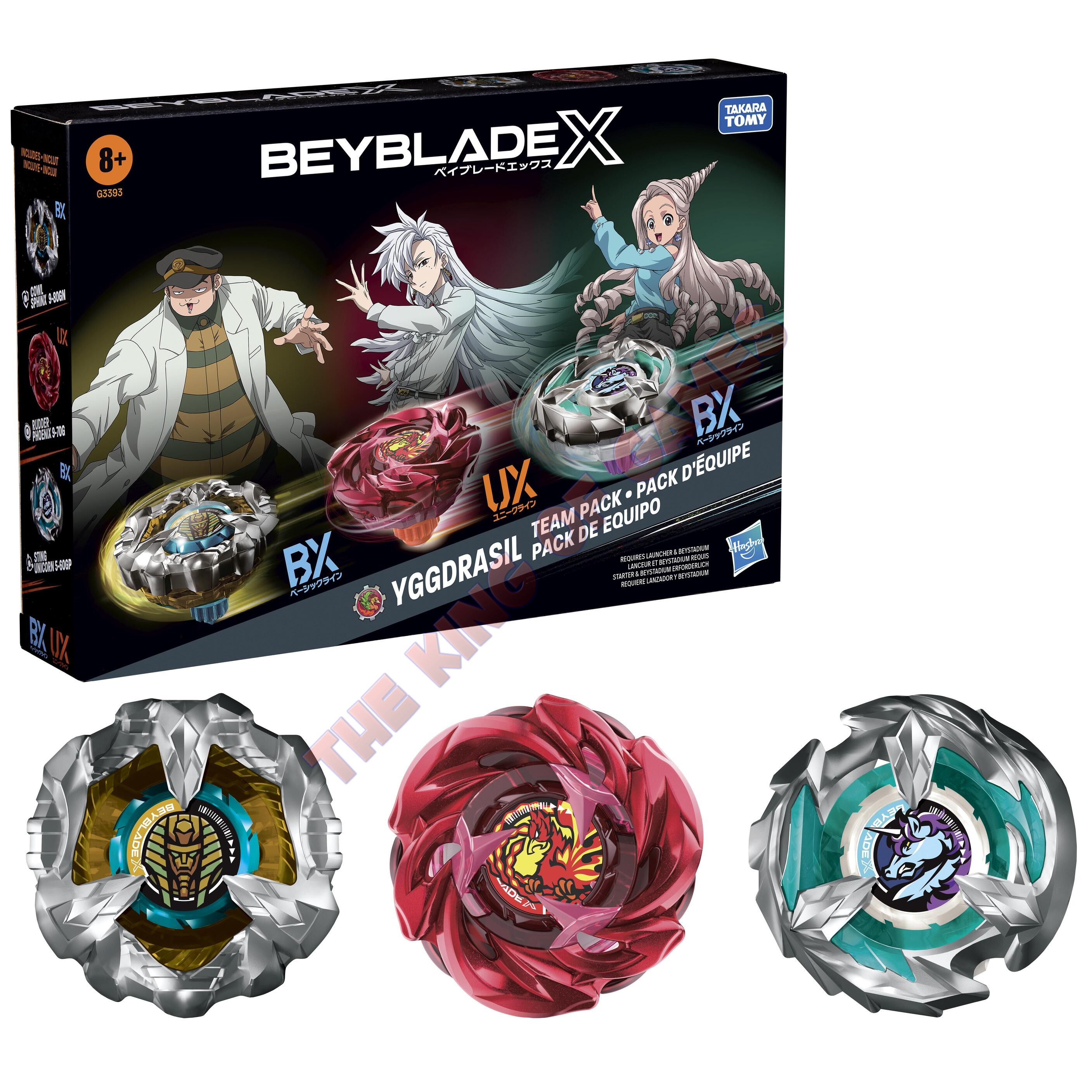 BEYBLADE-X - YGGDRASIL TEAM PACK