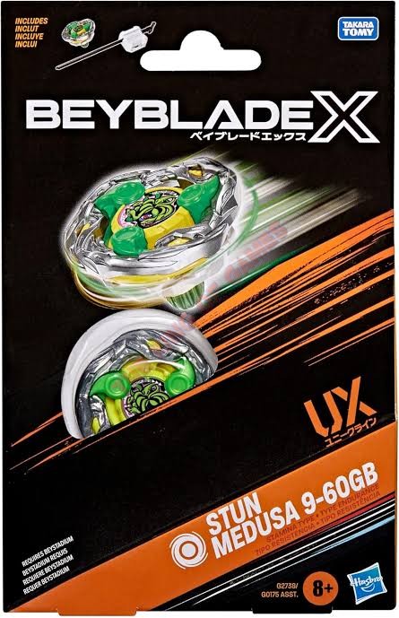 BEYBLADE-X - STARTER PACK - STUN MEDUSA 9-60GB UX