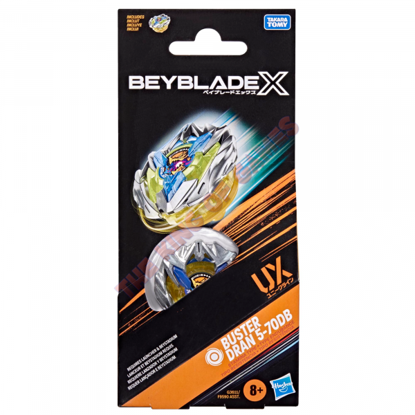 Beyblade X | Buster Dran 5-70DB UX Booster Pack Set