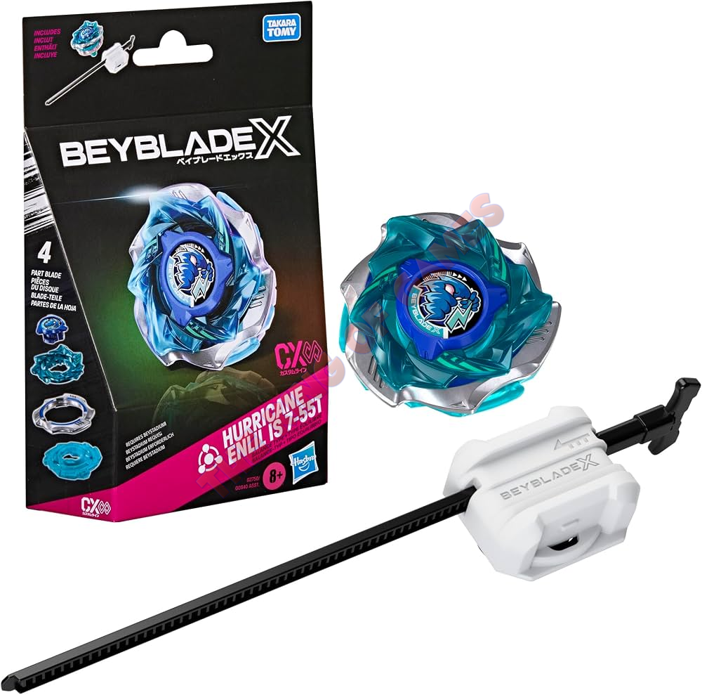 Beyblade X | Hurricane Enlil IS 7-55T CX Infinity Starter Pack Set