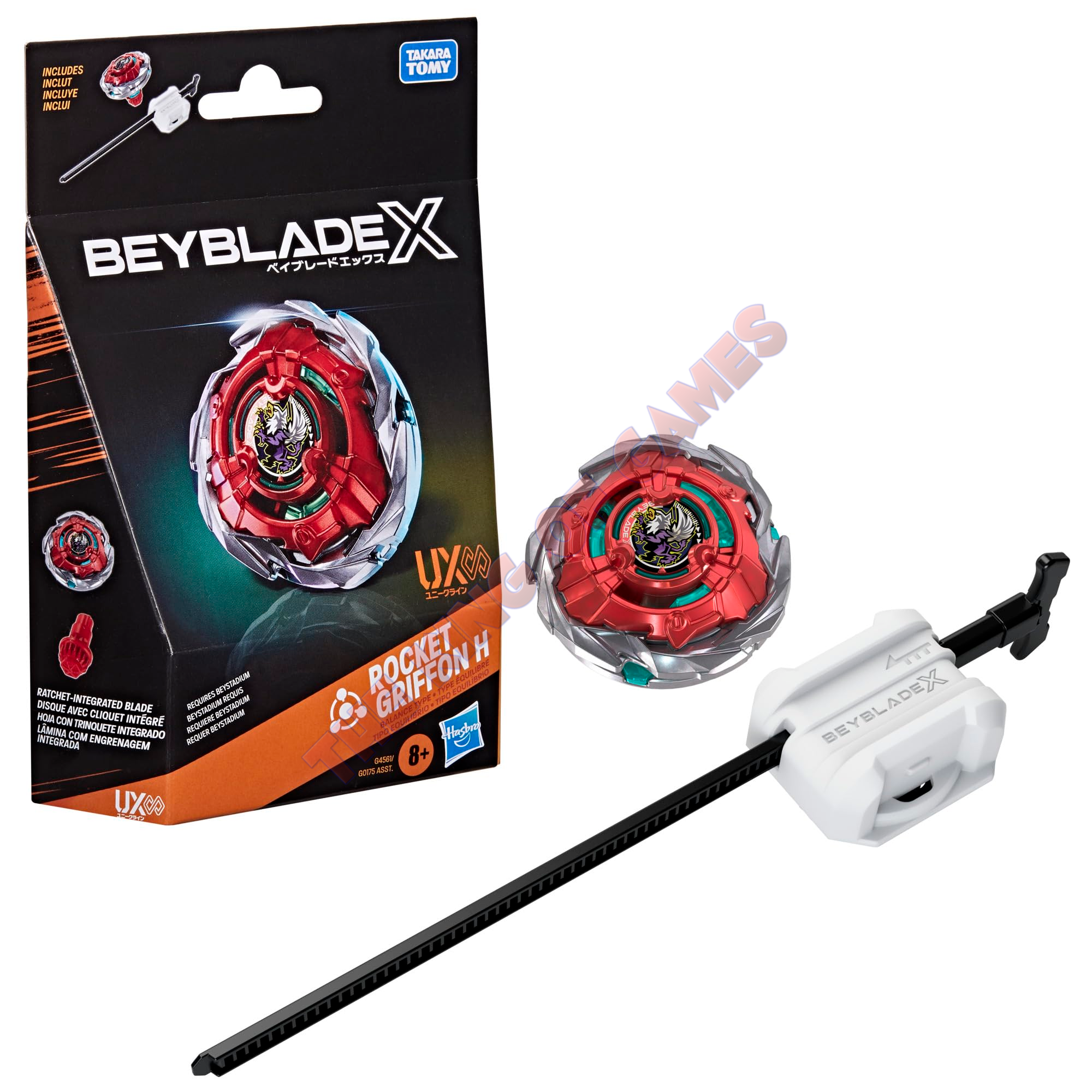Beyblade X | Rocket Griffon H UX Infinity Starter Pack Set