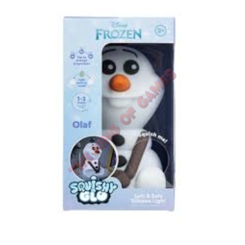 Frozen Squishy Glo Silicon Light Olaf 15cm