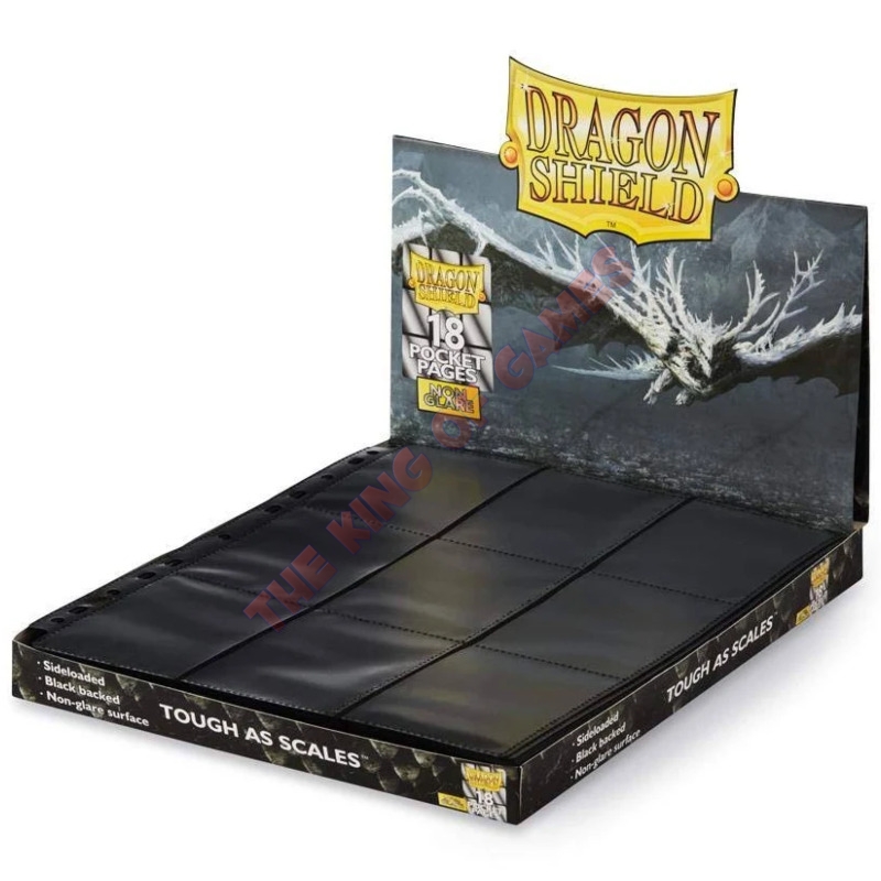 Dragon Shield 18-Pocket NonGlare - Sideloader Pages Display (50 Pages)