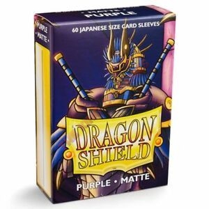 Dragon Shield Japanese Size Matte Purple (60)
