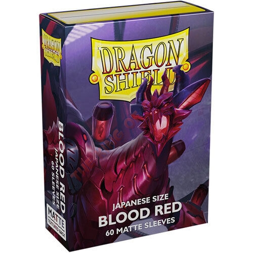 Dragon Shield Japanese Size Dual Matte Blood Red (60)