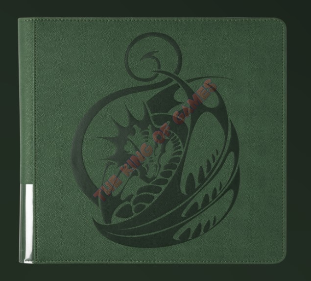 DRAGON SHIELD ZIPSTER BINDER XL - FOREST GREEN
