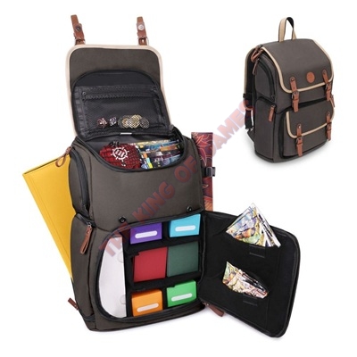 Enhance TCG Series Trading Card Backpack Designer Edition Grey