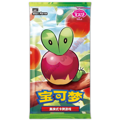 Pokémon CBB6C Gem Pack Vol.6 Busta (Busta 4 Carte) CHI-S