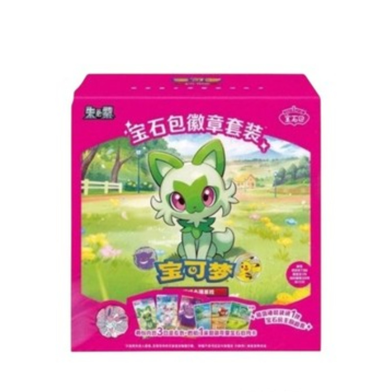 Pokémon CBBC - Gem Pack Badge Set (Box da 12 pezzi) - CHI-S