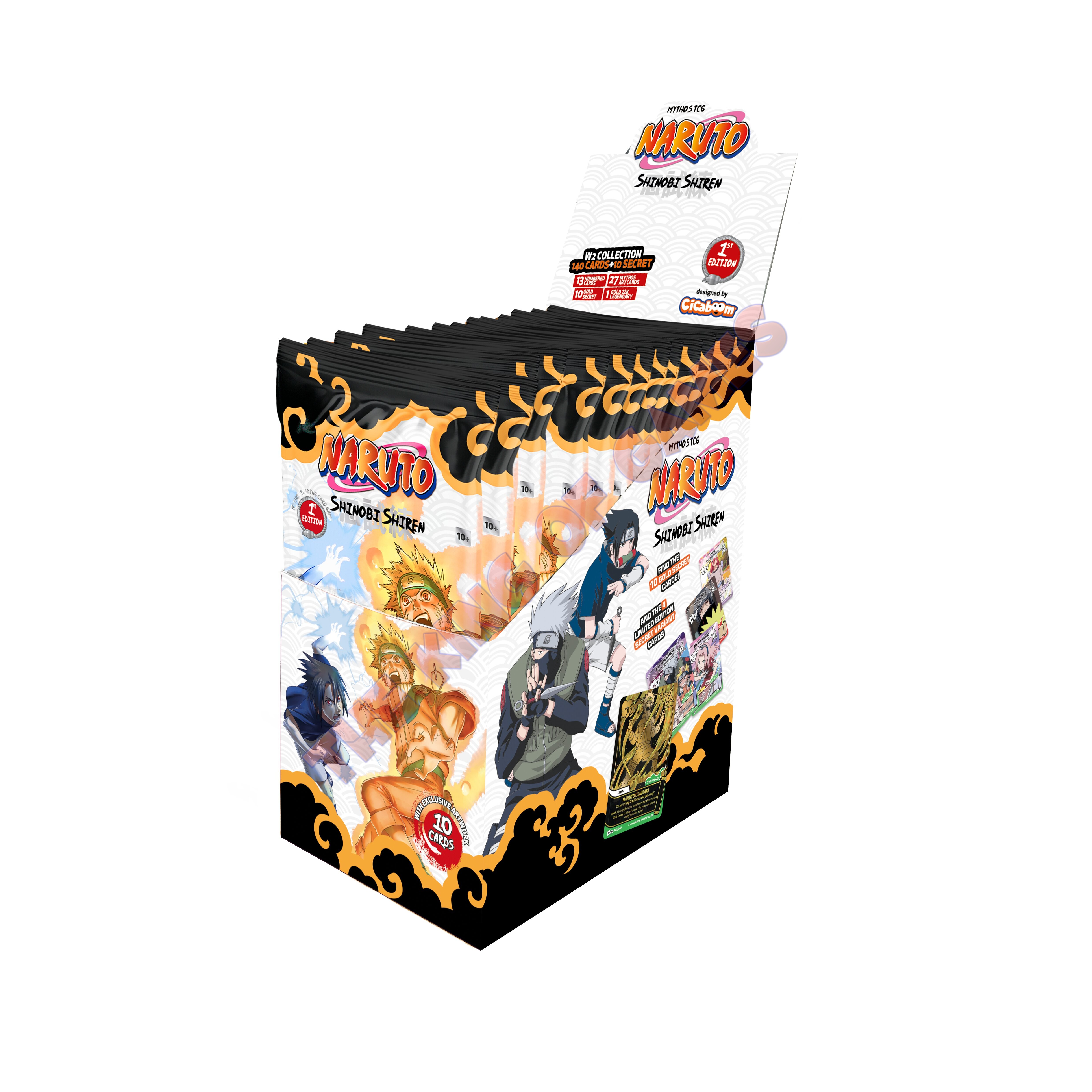 Naruto Mythos TCG - Shinobi Shiren Box 24 Buste ENG