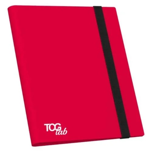 TcgLab Raccoglitore a 12 Tasche (480 carte) - Rosso