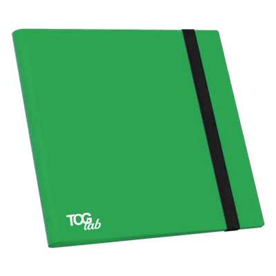TcgLab Raccoglitore a 12 Tasche (480 carte) - Verde