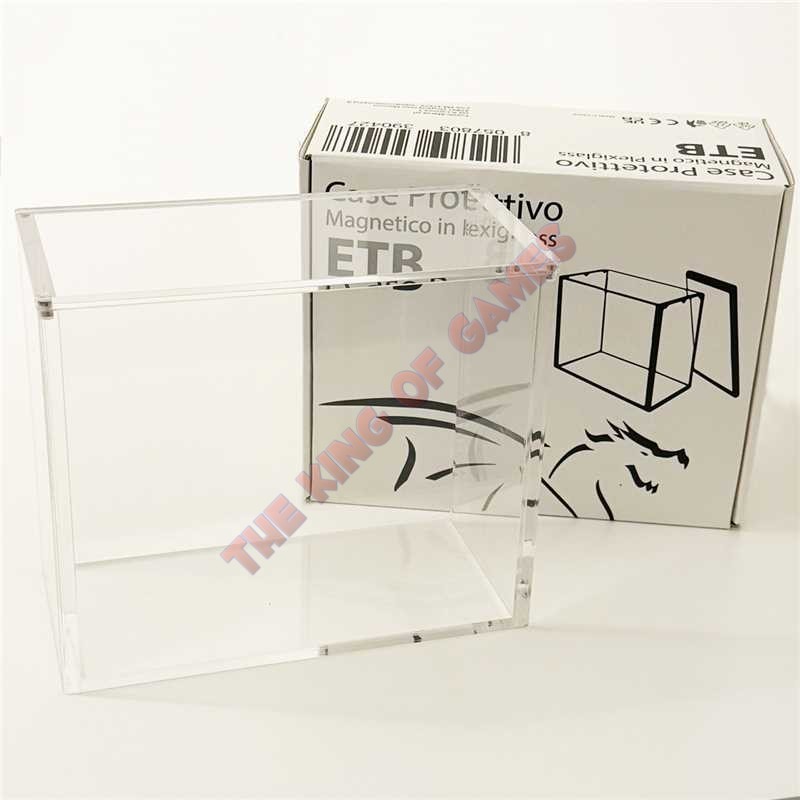 Comic Mania Premium Case Protettivo per Pokemon ETB Magnetico in Plexiglass