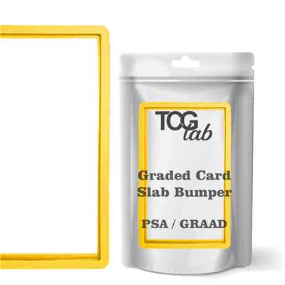TcgLab Graded Card Slab Bumper PSA e GRAAD Giallo