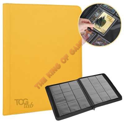 TcgLab Album per Toploader a 9 Tasche (252 toploader) - Yellow