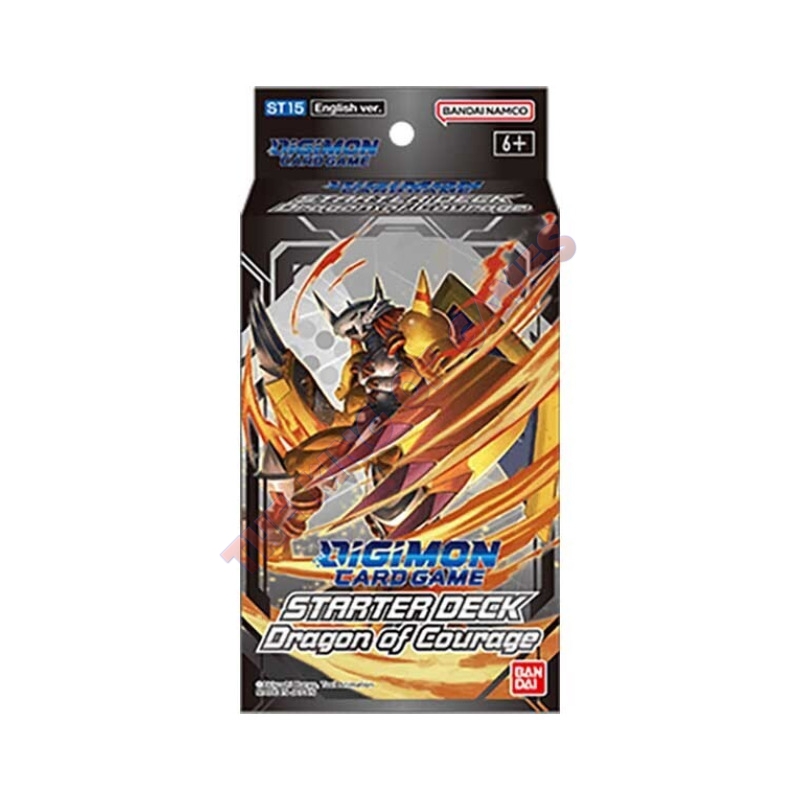 Digimon Card Game ST-15 Starter Deck Dragon of Courage ENG