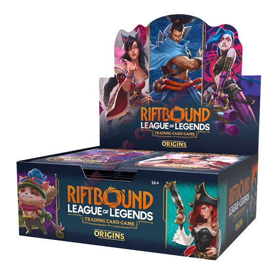 Riftbound League of Legends TCG - Origins (Box 24 Buste) ENG