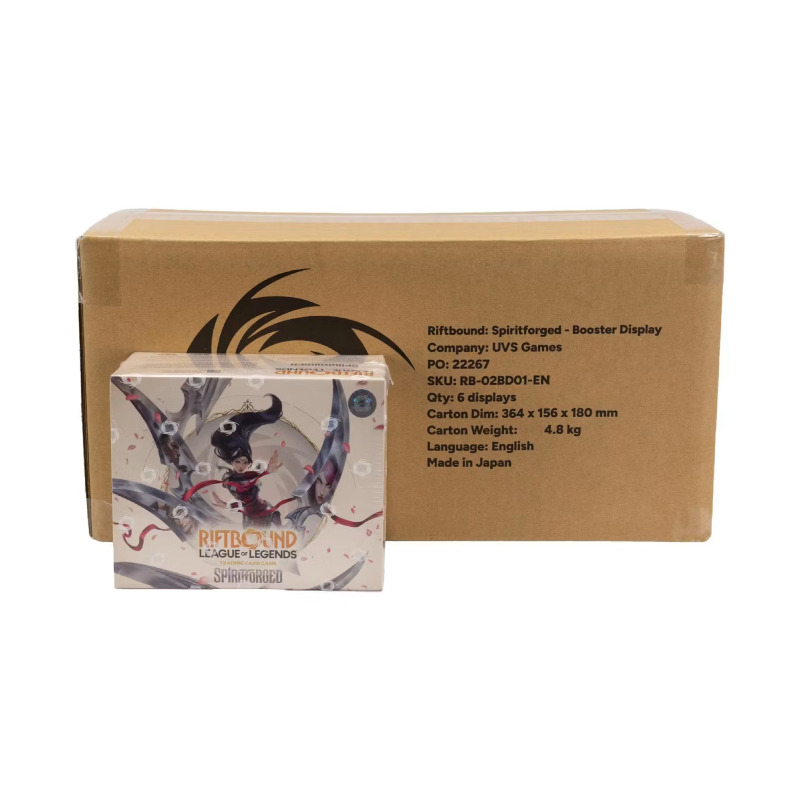 Riftbound League of Legends TCG - Spiritforged (Case 6 Box) 1st Wave ENG