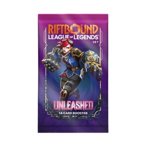 Riftbound League of Legends TCG - Unleashed (Busta 14 Carte) ENG